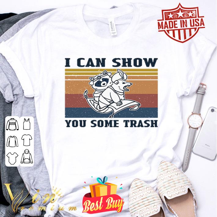 Aladdin raccoon opossum i can show you some trash vintage shirt