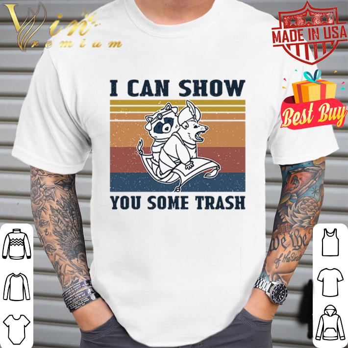 Aladdin raccoon opossum i can show you some trash vintage shirt