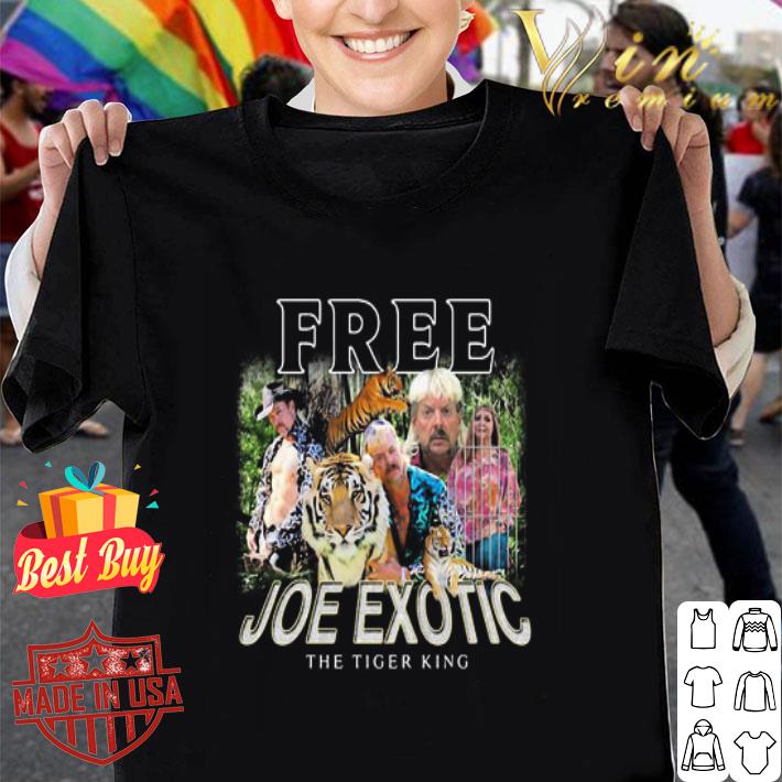 Free Joe Exotic The Tiger King and Carole Baskin shirt