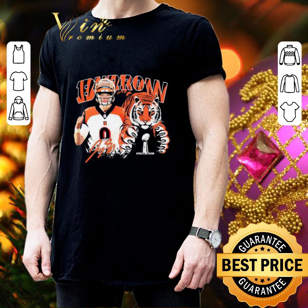 Joe Burrow LSU Tigers Cincinnati Bengals Champions Signature shirt Joe Burrow LSU Tigers Cincinnati Bengals Champions Signature shirt 3