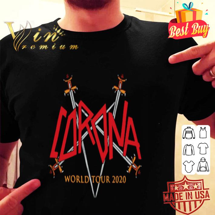 Slayer Coronavirus world tour 2020 shirt