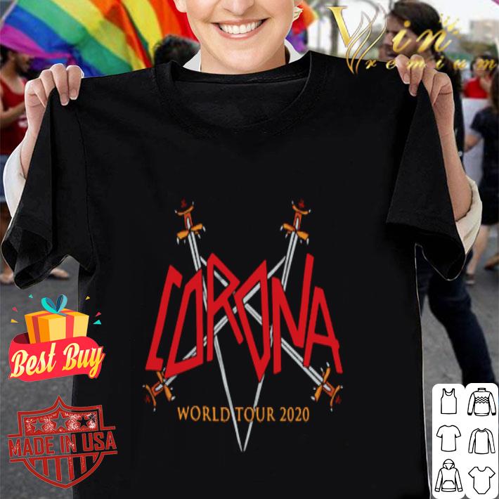 Slayer Coronavirus world tour 2020 shirt