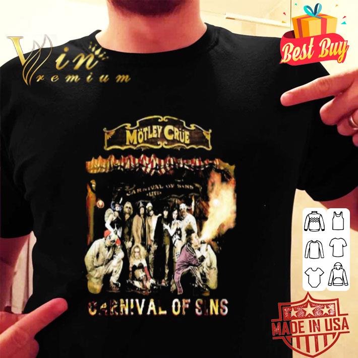 Motley Crue Carnival Of Sins shirt