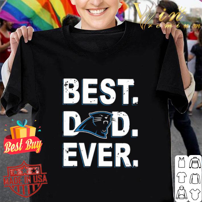 Carolina Panthers Best Dad Ever Father's Day shirt