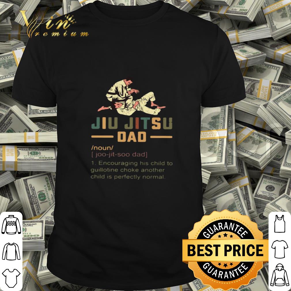 Vintage Jiu Jitsu Dad Definition Father's Day shirt