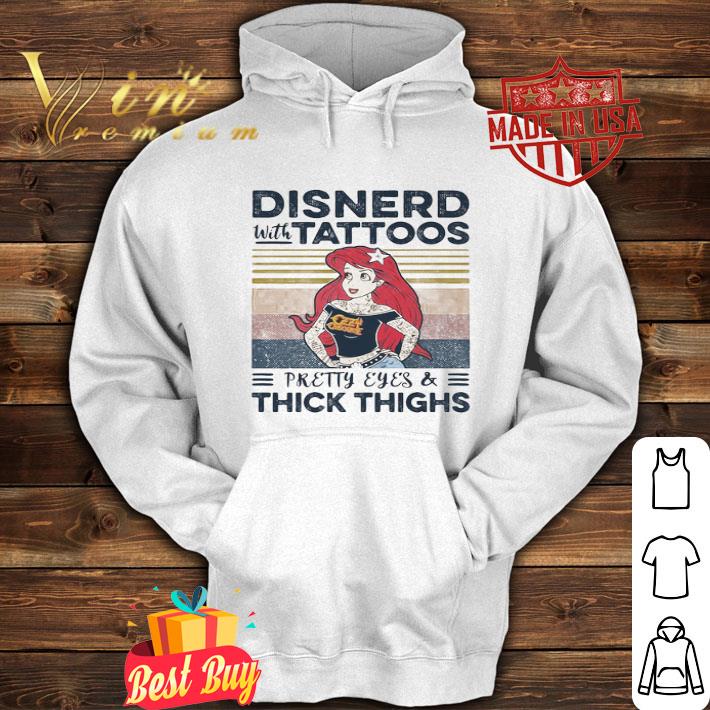 Ariel Mermaid disnerd with tattoos pretty eyes thick thighs vintage shirt Ariel Mermaid disnerd with tattoos pretty eyes thick thighs vintage shirt