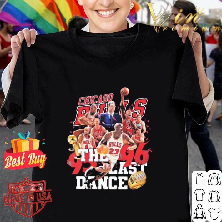Chicago Bulls The 96 Last Dance shirt