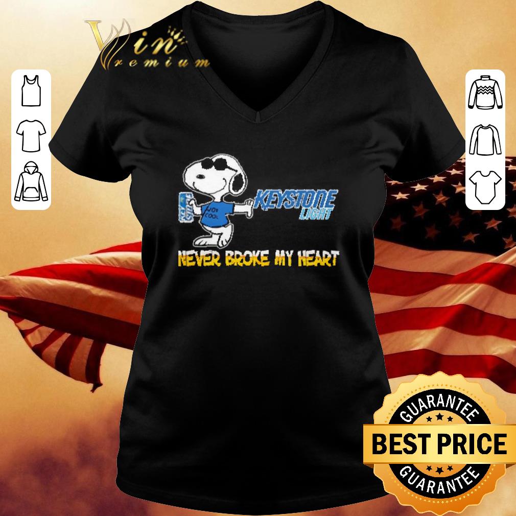 Snoopy Never Broke My Heart Keystone Light shirt Snoopy Never Broke My Heart Keystone Light shirt 3