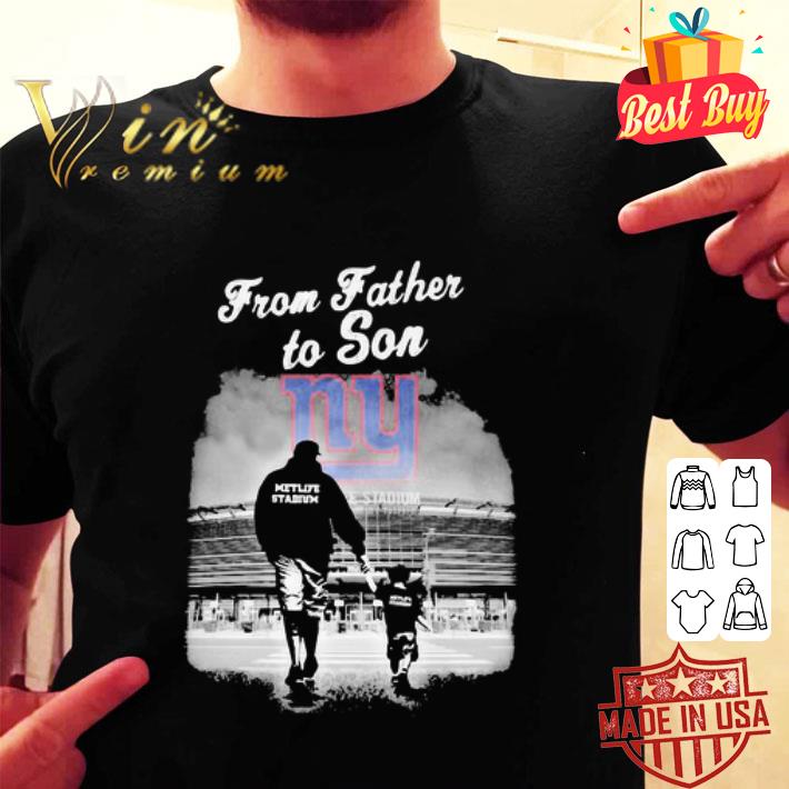 New York Giants From Father To Son Metlife Stadium Father’s Day shirt