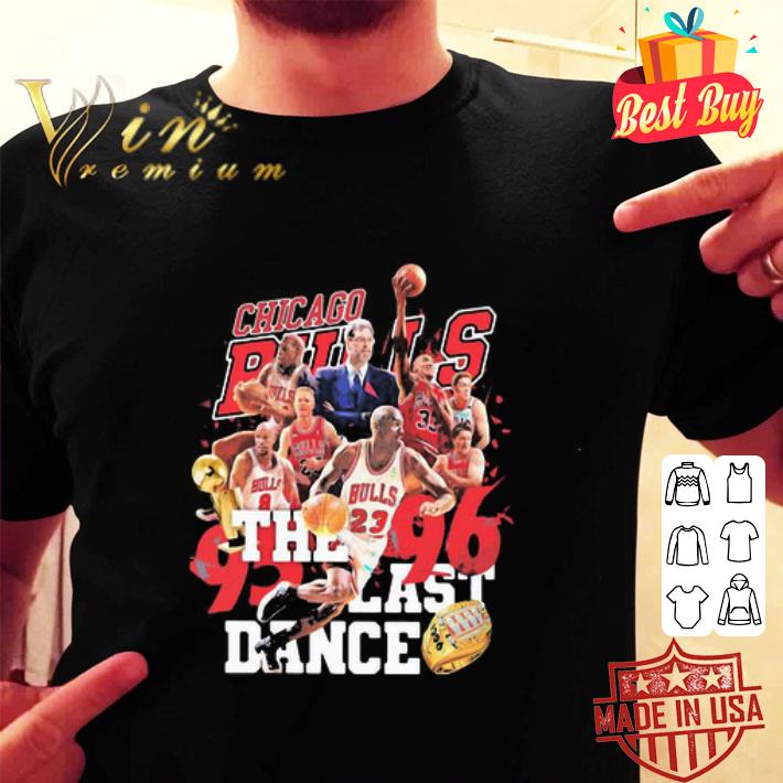 Chicago Bulls The 96 Last Dance shirt