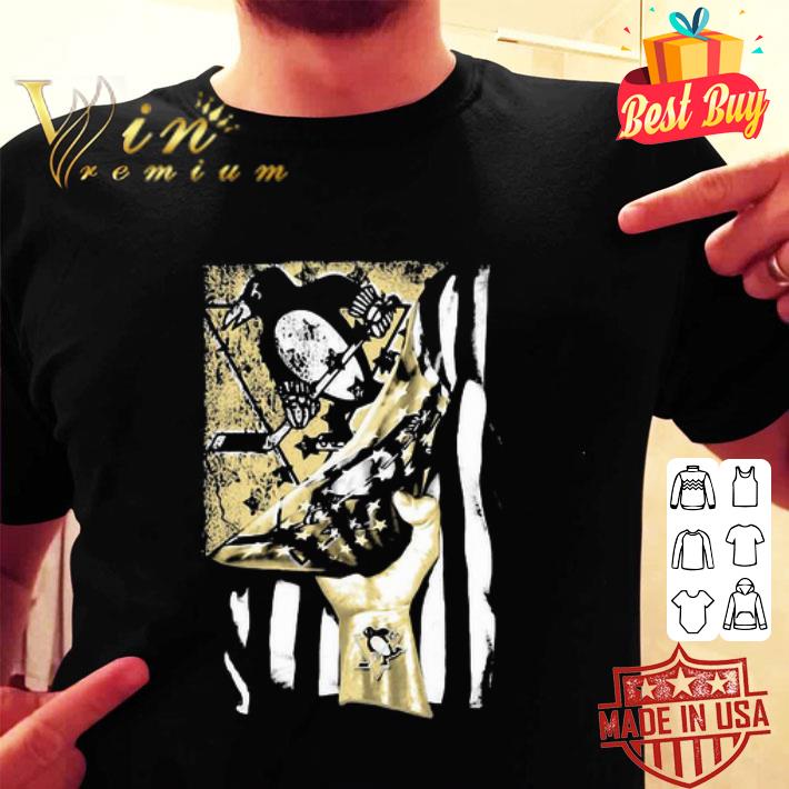 Pittsburgh Penguins American Flag 4th Of July Independence Day shirt