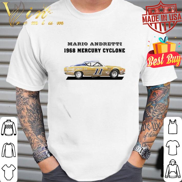 Mario Andretti Racing Athletes 1968 Mercury Cyclone shirt