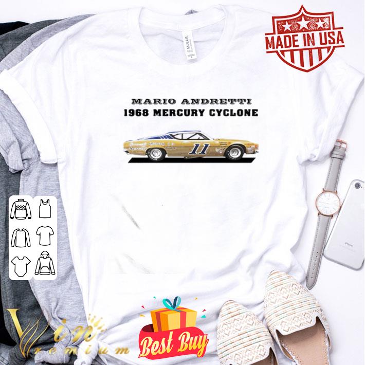 Mario Andretti Racing Athletes 1968 Mercury Cyclone shirt