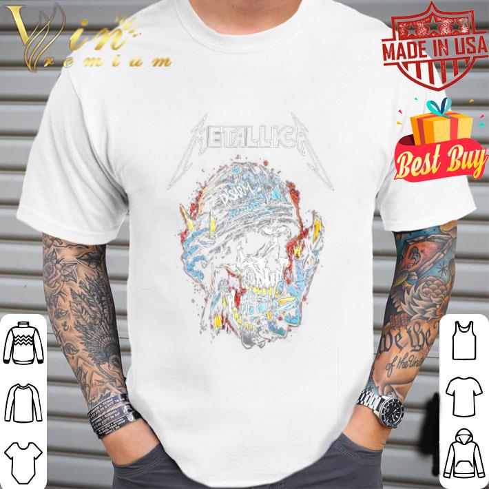 Skull Metallica Disarm Fire Poster shirt