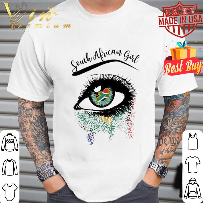 Africa Eye South African Girl Glitter shirt