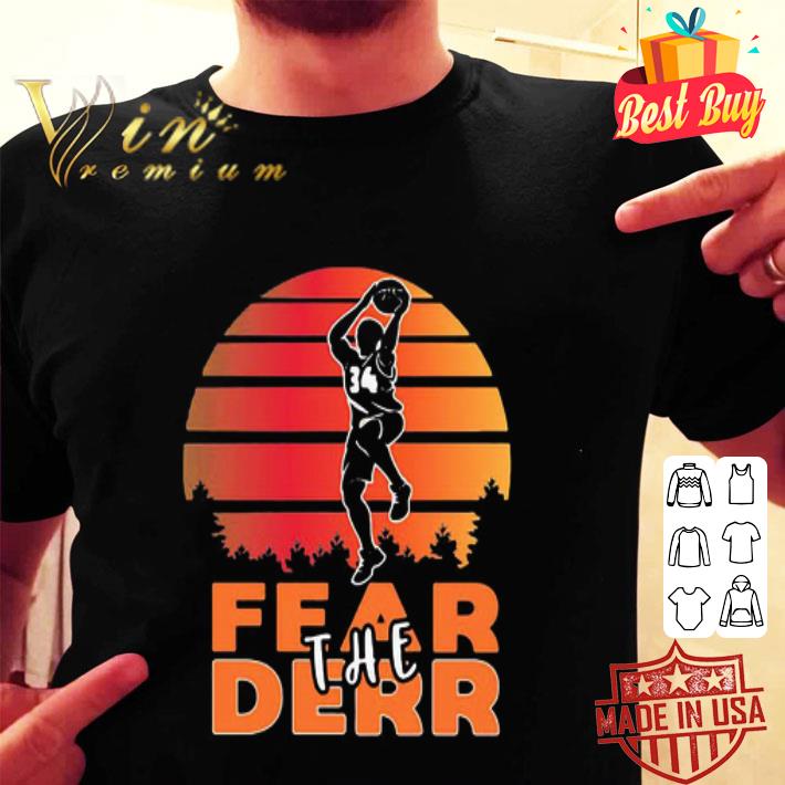 Fear The Deer Basketball Sunset shirt