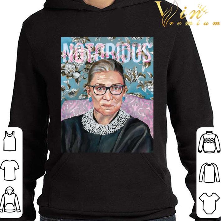 RIP Notorious RBG Ruth Bader Ginsburg Floral Painting shirt 3 RIP Notorious RBG Ruth Bader Ginsburg Floral Painting shirt