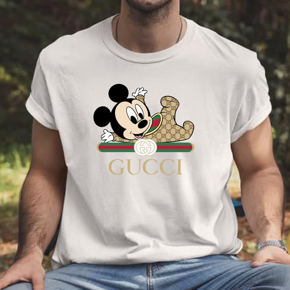Baby Mickey Mouse Shirt, Baby Mickey And Gucci Logo Shirt, Fashion Gucci Mickey Mouse Baby Mickey Mouse Shirt, Baby Mickey And Gucci Logo Shirt, Fashion Gucci Mickey Mouse 1