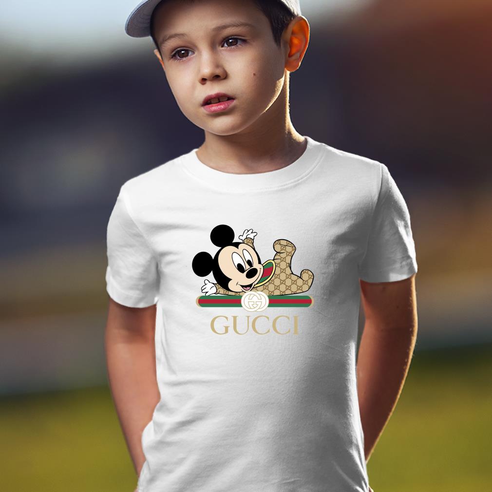 Baby Mickey Mouse Shirt, Baby Mickey And Gucci Logo Shirt, Fashion Gucci Mickey Mouse Baby Mickey Mouse Shirt, Baby Mickey And Gucci Logo Shirt, Fashion Gucci Mickey Mouse 3