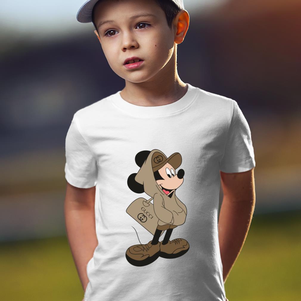 Mickey Mouse Gucci Bag Shirt, Mickey Mouse Wearing A Gucci Bag Shirt, Minnie DisneyWorld Shirt Kids Mickey Mouse Gucci Bag Shirt, Mickey Mouse Wearing A Gucci Bag Shirt, Minnie DisneyWorld Shirt Kids 3