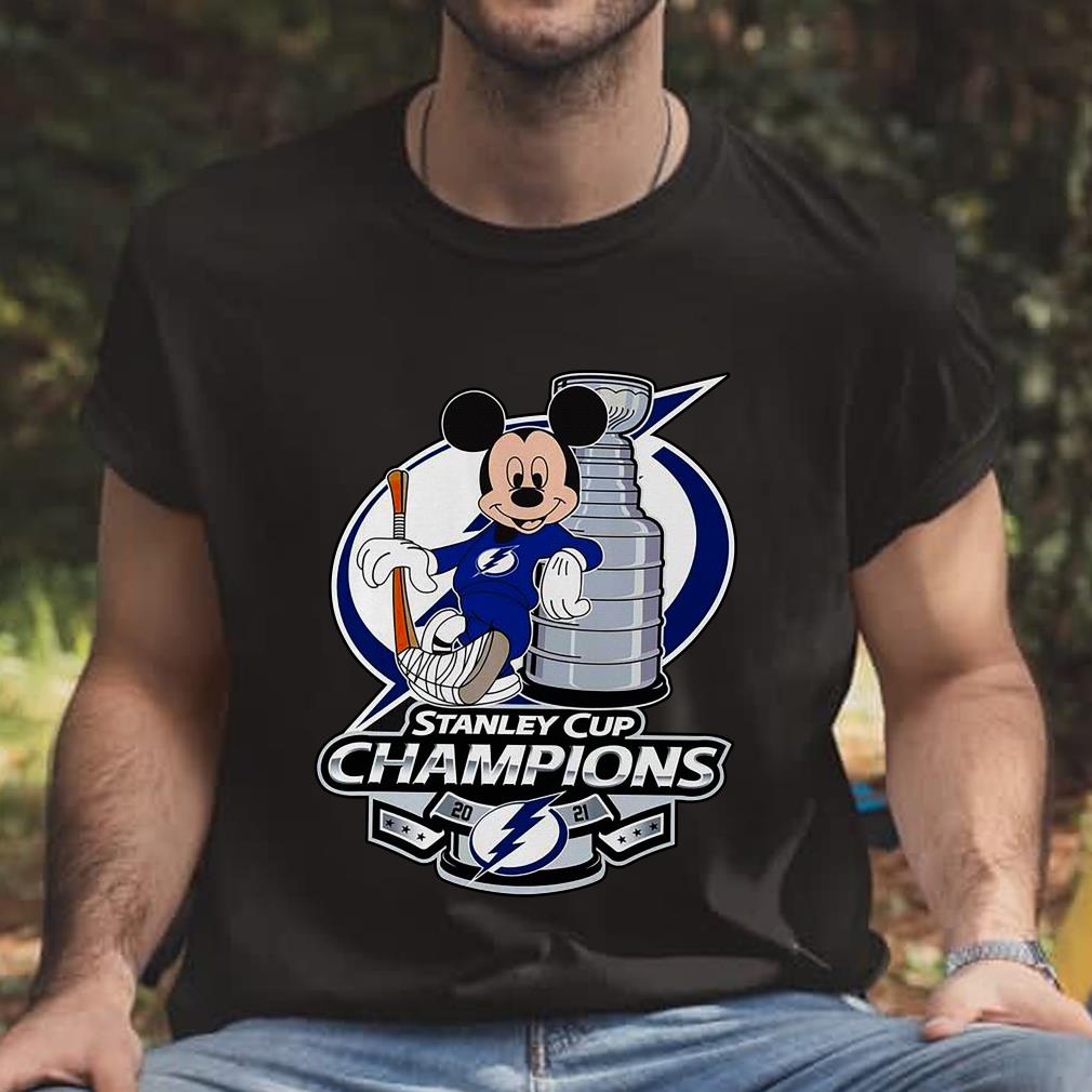 Tampa Bay Lightning Mickey Mouse Stanley Cup Champions 2021 Shirt 4 Tampa Bay Lightning Mickey Mouse Stanley Cup Champions 2021 Shirt