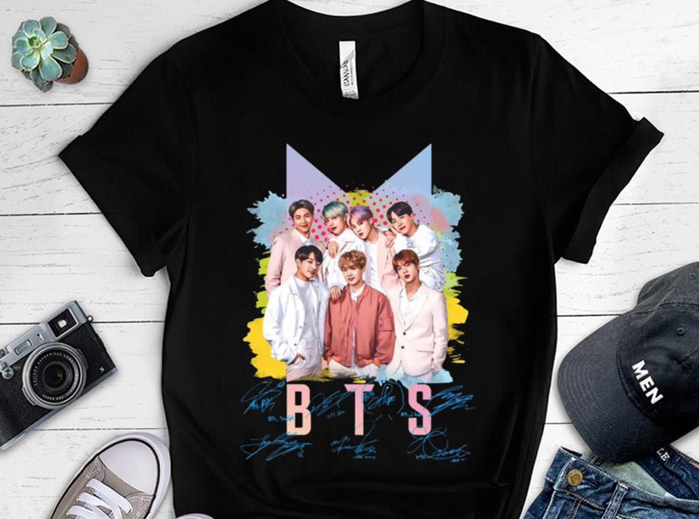 Bangtan Boys Kpop Idols Shirt, BTS Shirt, Bangtan Signatures Shirt, BTS Army Shirt 4 Bangtan Boys Kpop Idols Shirt, BTS Shirt, Bangtan Signatures Shirt, BTS Army Shirt