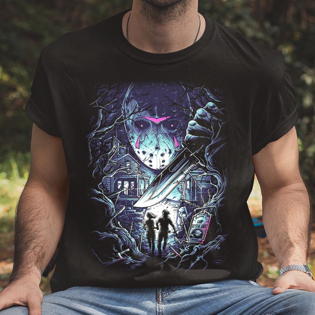 Jason Voorhees Halloween Shirt, Jason Voorhees Friday The 13th Graphic Tee Halloween Shirt