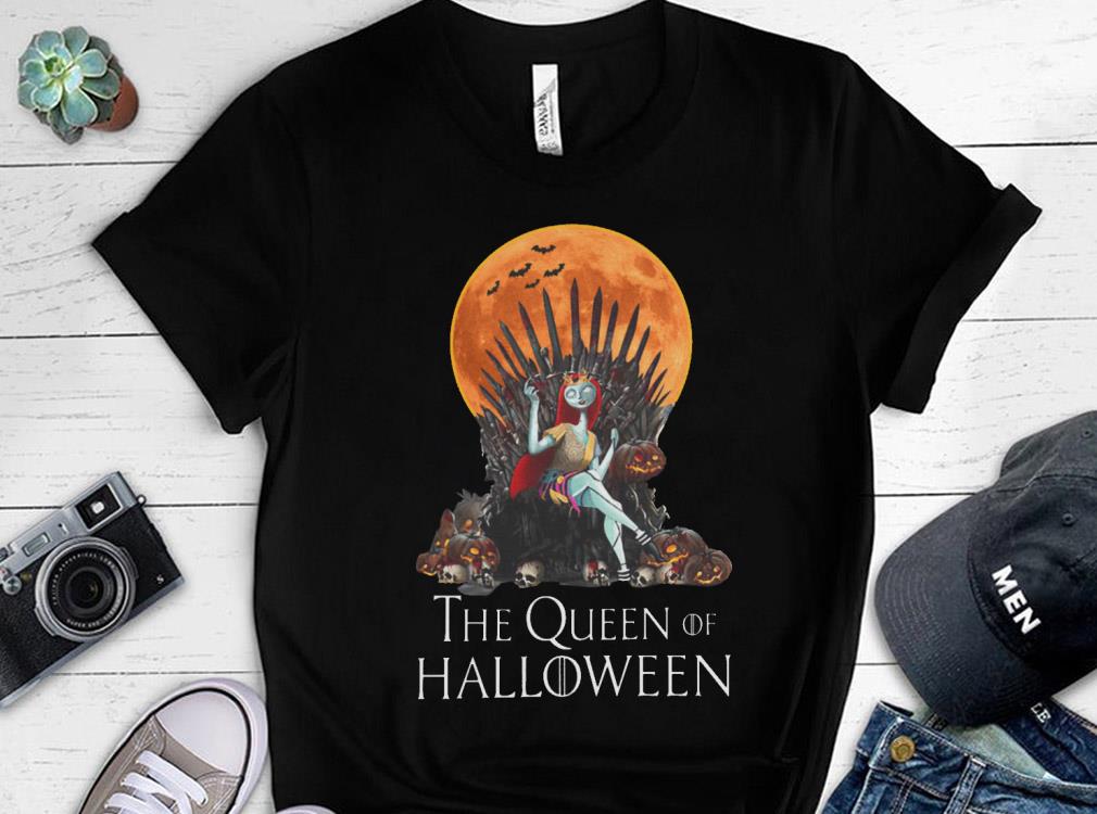 Official Sally Game of Thrones Shirt, Sally The Queen Of Halloween Shirt