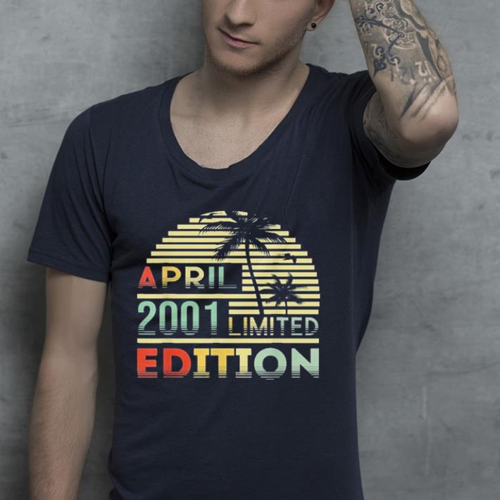 April 2001 limited edition shirt 4 - April 2001 limited edition shirt