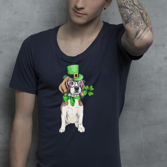 Beagle Irish Shamrock St Patrick Day Dog Lover shirt 4 - Beagle Irish Shamrock St Patrick Day Dog Lover shirt