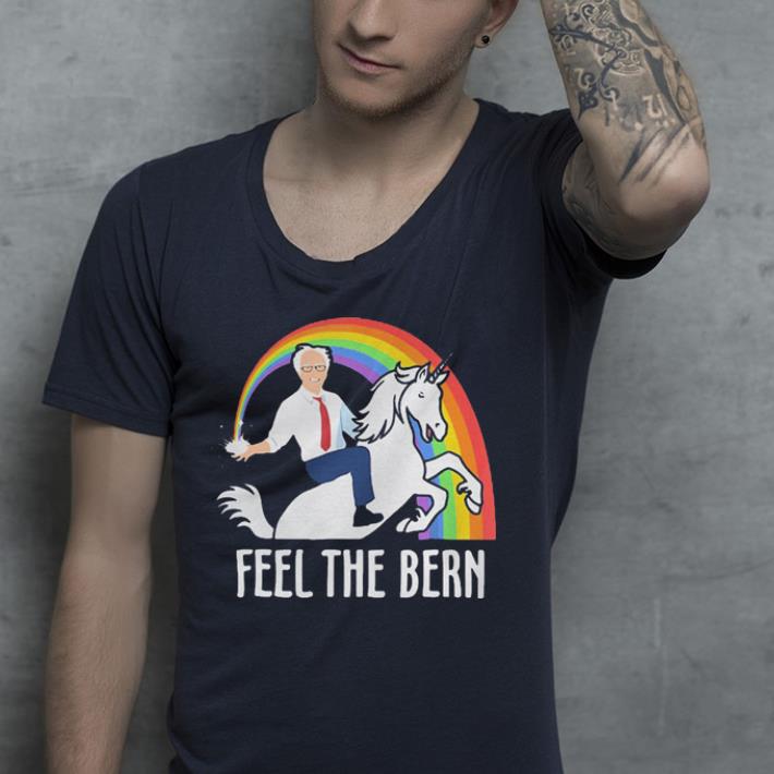 Bernie Sanders riding Unicorn feel the bern shirt Bernie Sanders riding Unicorn feel the bern shirt 4 1 - Bernie Sanders riding Unicorn feel the bern shirt