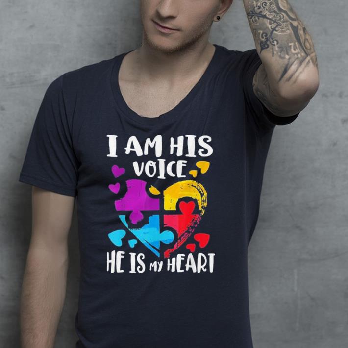 I am his voice he is my heart shirt 4 - I am his voice he is my heart shirt