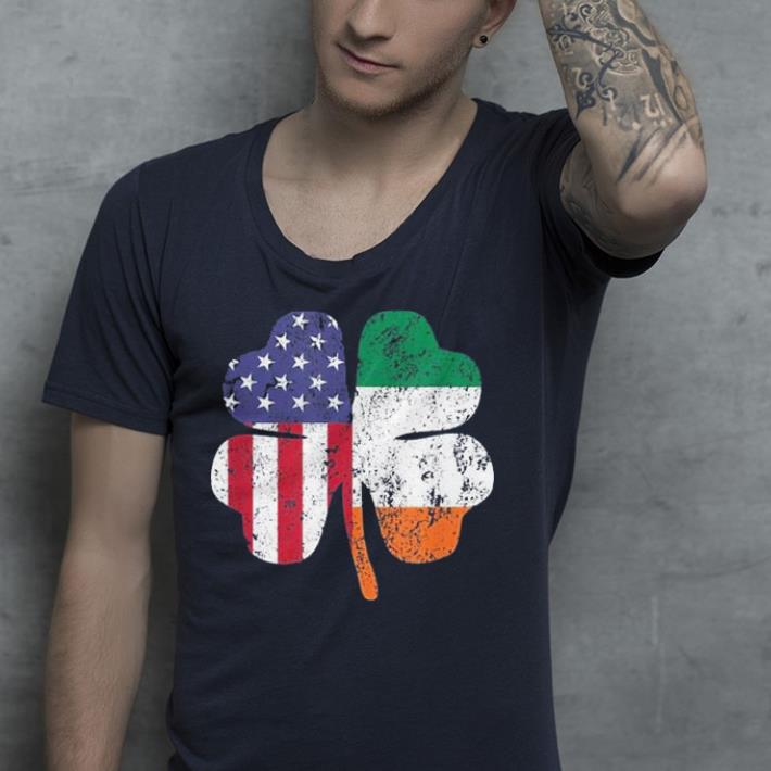 Irish American Flag Shamrock St Patricks Day shirt Irish American Flag Shamrock St Patricks Day shirt 4 - Irish American Flag Shamrock St Patricks Day shirt