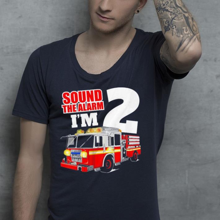 Kids Fire Truck 2nd Birthday shirt 4 - Kids Fire Truck 2nd Birthday shirt