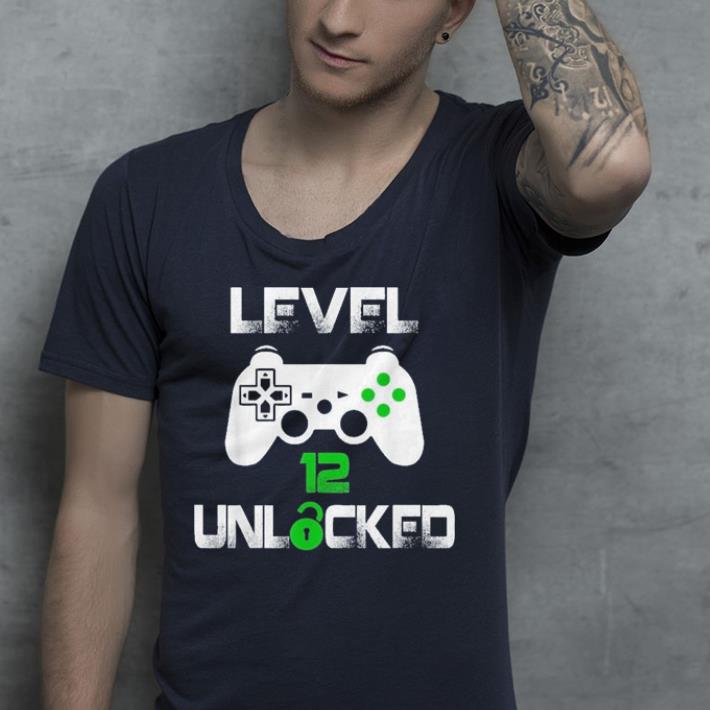 Level 12 Unlocked game handle shirt 4 - Level 12 Unlocked game handle shirt