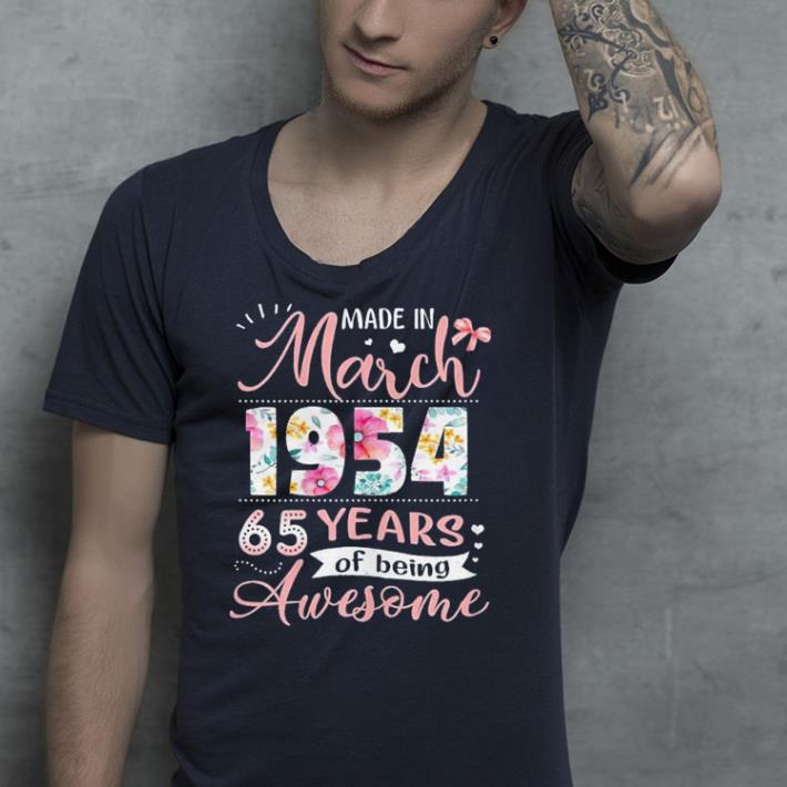 Made in March 1954 shirt Made in March 1954 shirt 4 - Made in March 1954 shirt