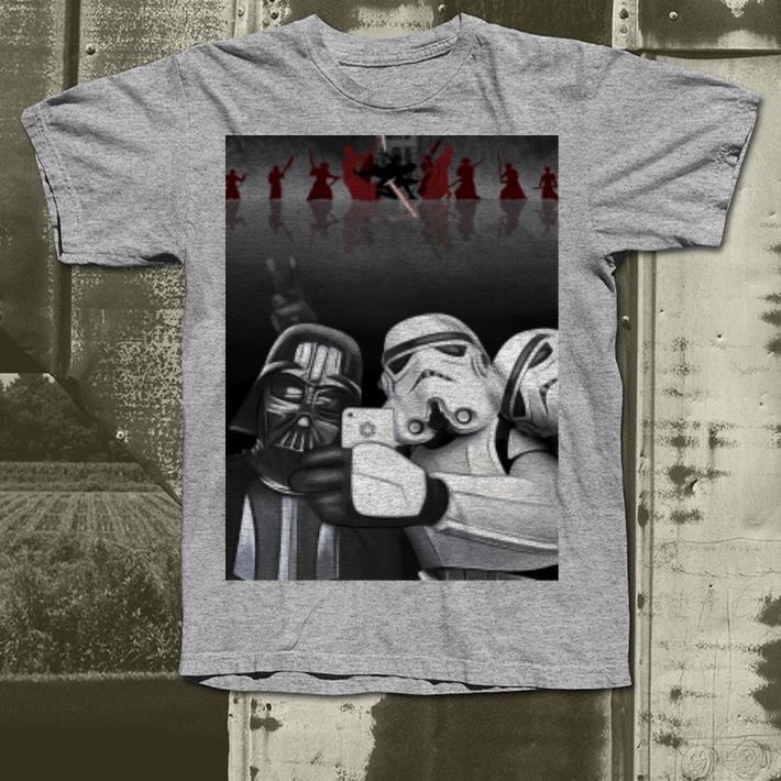 Darth vader and stormtroopers take a selfie in Star Wars shirt 4 - Darth vader and stormtroopers take a selfie in Star Wars shirt