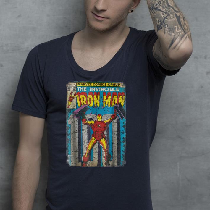 Iron Man Classic Retro Comic shirt 4 - Iron Man Classic Retro Comic shirt