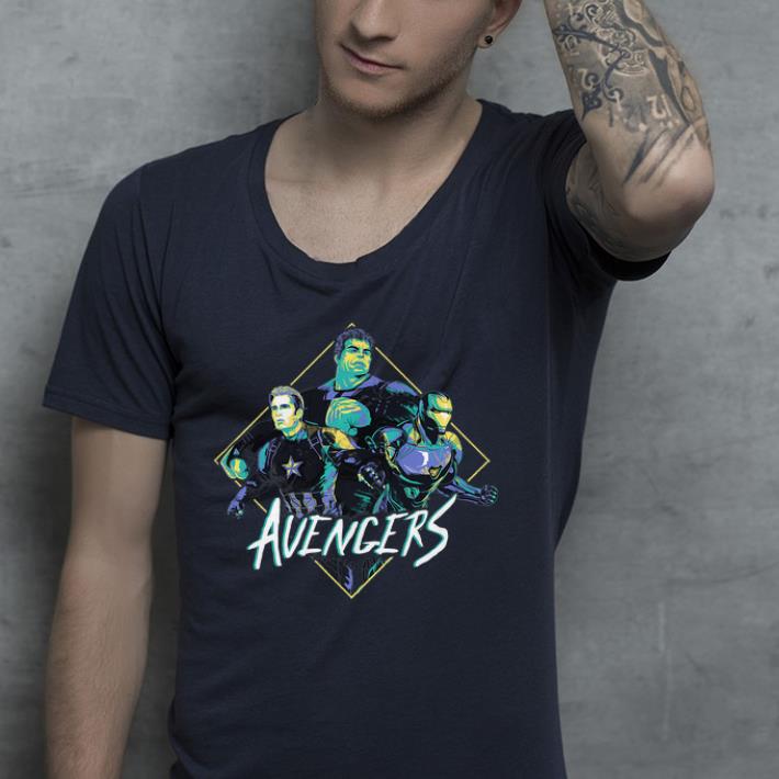 Marvel Avengers Endgame Retro Trio shirt 4 - Marvel Avengers Endgame Retro Trio shirt
