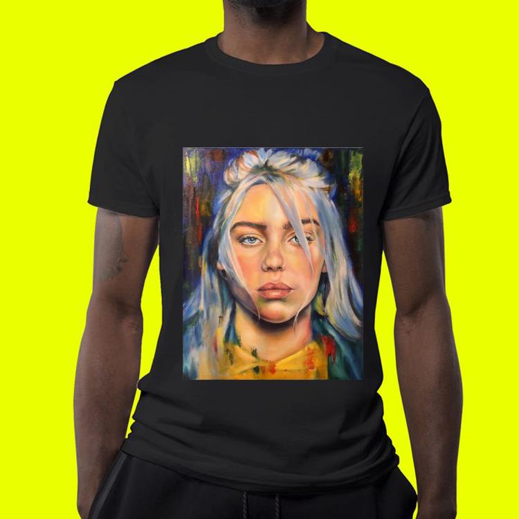 Bilie Eilish Painting shirt 4 - Bilie Eilish Painting shirt