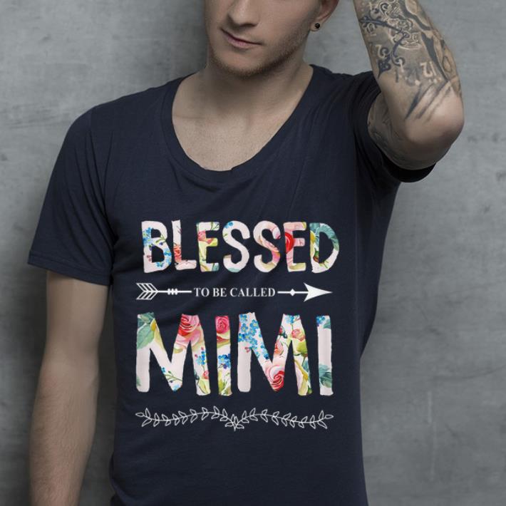 Blessed To Be Called Mimi Mother s Day shirt 4 1 - Blessed To Be Called Mimi Mother's Day shirt