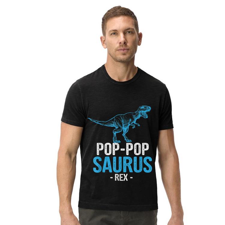 Fathers Day For Grandpa Poppop Saurus T rex shirt 4 - Fathers Day For Grandpa Poppop Saurus T-rex shirt