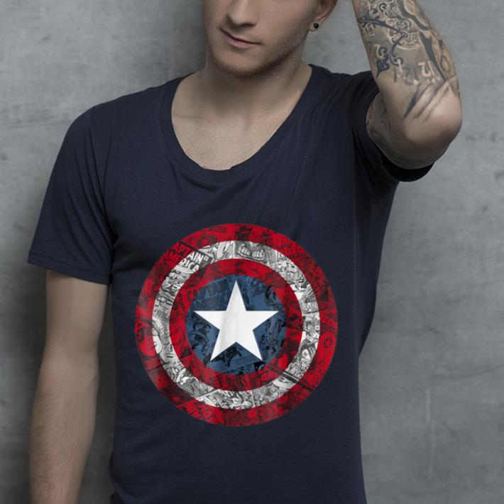 Marvel Captain America Avengers Shield Comic shirt 4 - Marvel Captain America Avengers Shield Comic shirt