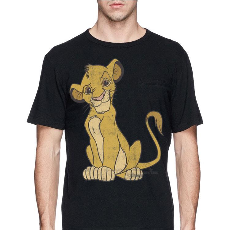 Disney Lion King Distressed Simba Smirk shirt 4 - Disney Lion King Distressed Simba Smirk shirt