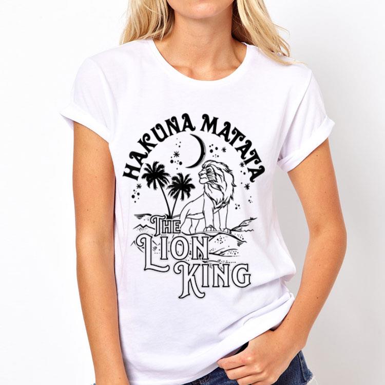 Disney Lion King Hakuna Matata Simba In Desert Graphic shirt 4 - Disney Lion King Hakuna Matata Simba In Desert Graphic shirt