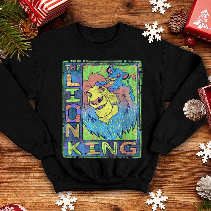 Disney Lion King Simba Mufasa Neon Doodle shirt 4 1 - Disney Lion King Simba Mufasa Neon Doodle shirt