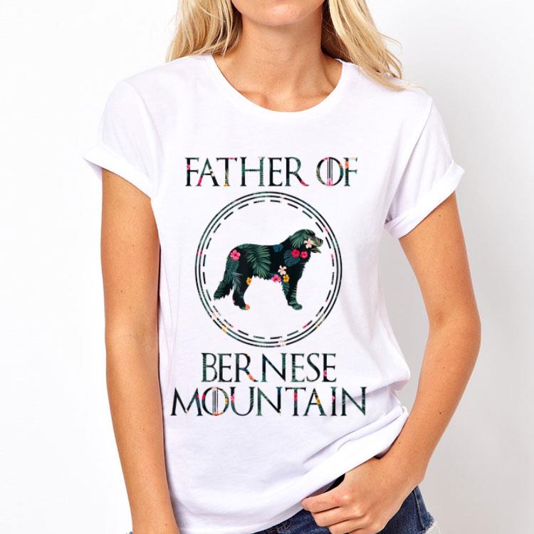 Father Of Bernese Mountain Floral shirt 4 - Father Of Bernese Mountain Floral shirt