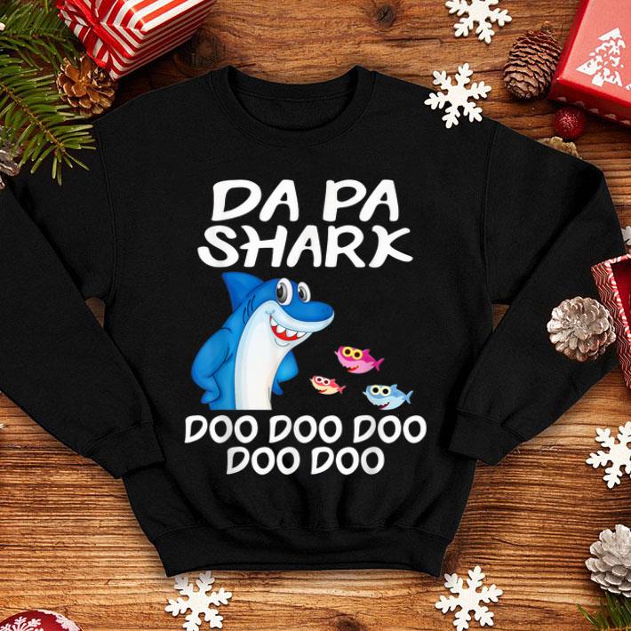 Fathers Day Da Pa Shark Doo Doo Doo shirt 4 - Fathers Day Da Pa Shark Doo Doo Doo shirt