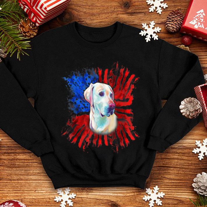 Labrador American Flag Patriotic Splash Dog shirt 4 - Labrador American Flag Patriotic Splash Dog shirt