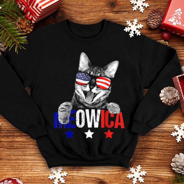 Meowica Cat American Flag Sunglasses 4th Of July shirt 4 - Meowica Cat American Flag Sunglasses 4th Of July shirt